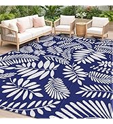 StepRite Outdoor Rug, Patio Rug, Plastic Straw Camping Rugs, Large Waterproof Area Rug and Mat fo...