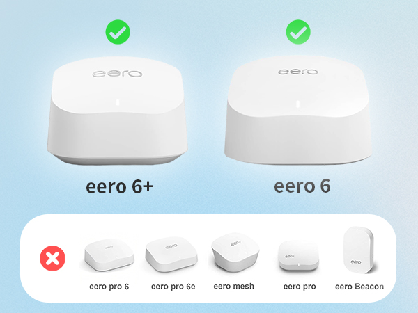 Wall Mount Holder for eero 6 Plus 6+ and eero 6