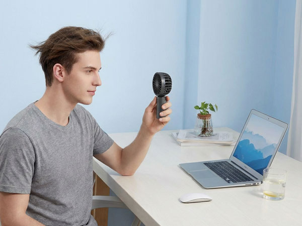 portable handheld fan