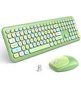 MOFii Wireless Keyboard and Mouse Combo, Computer Full Size Keyboard, 2.4GHz Dropout-Free Connect...