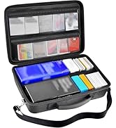 ALLPRIMO Trading Card Case Storage Box for 2700+ Cards. Deck Boxes Travel Organizer Holder Compat...