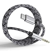 USB Type C to 3.5mm Audio Aux Cable 3ft for Moto G Power 2025/G Stylus 5G 2025 2024/Edge 60 Stylu...