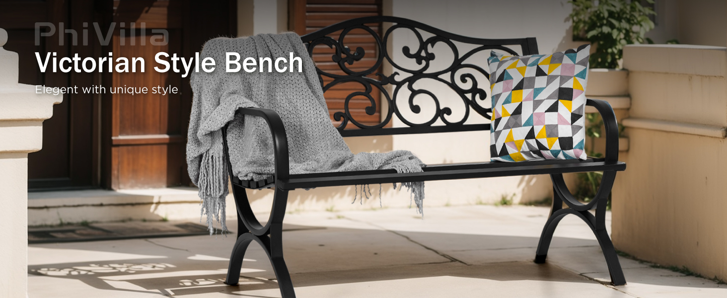 outdoor bench