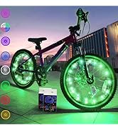 TINANA 2 Tire Pack LED Bike Wheel Lights Ultra Bright Waterproof Bicycle Spoke Lights Cycling Dec...