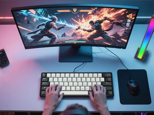 abucow mechanical keyboard