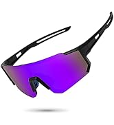 STORYCOAST Polarized Sports Sunglasses for Men Women Driving Fishing Cycling Mountain Bike Sungla...