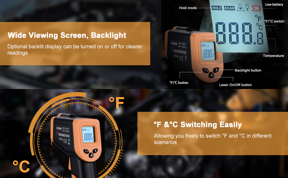 laser temperature thermometer