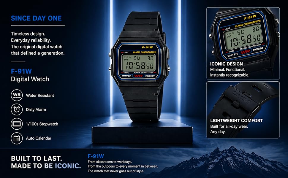 Casio F91W Series