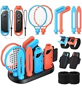 FASTSNAIL Sports Accessories Bundle for Nintendo Switch2 &amp; Switch/OLED for Joy-con2, Storage and ...