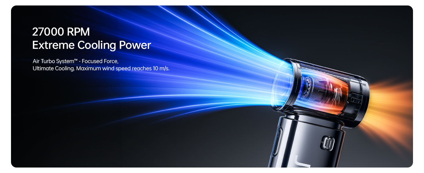 powerful turbo fan