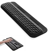 Mechanical Keyboard Wrist Rest with Sticker, Full-Size Gaming Keyboard Support Pad, Desk Ergonomi...