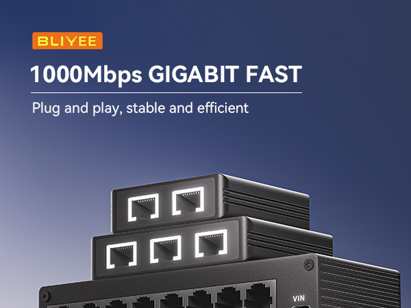 Gigabit Ethernet Splitter