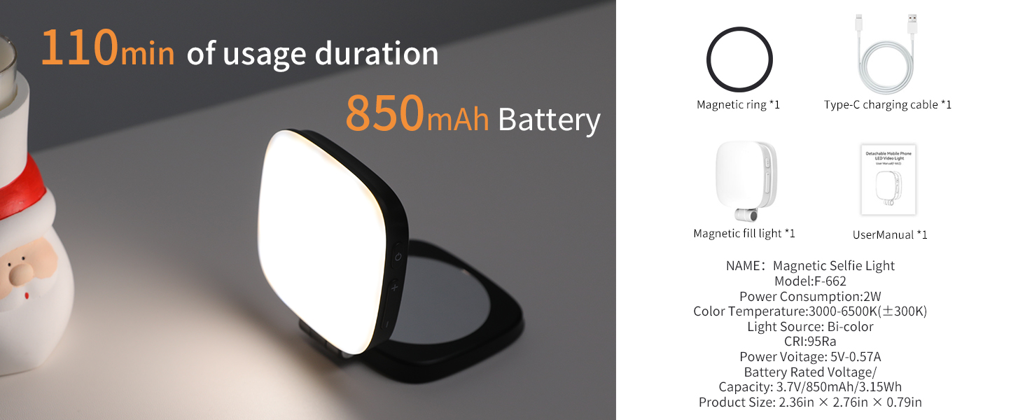 Magnetic Selfie Light