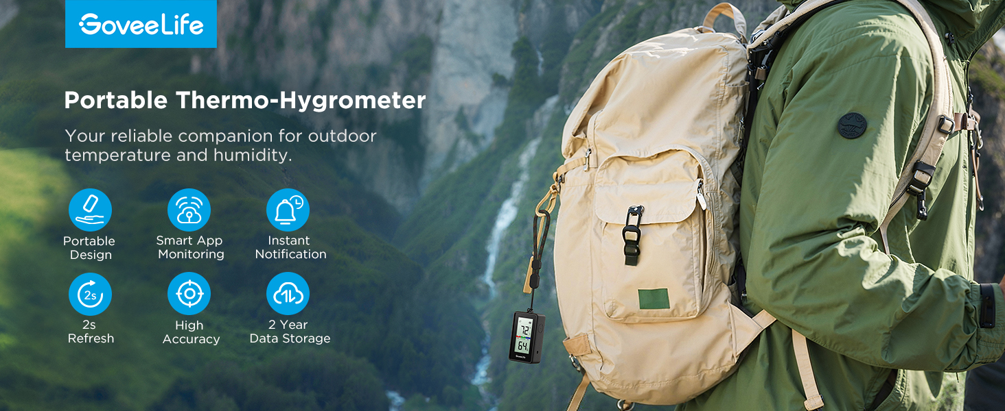 GoveeLife Portable Thermo-Hygrometer