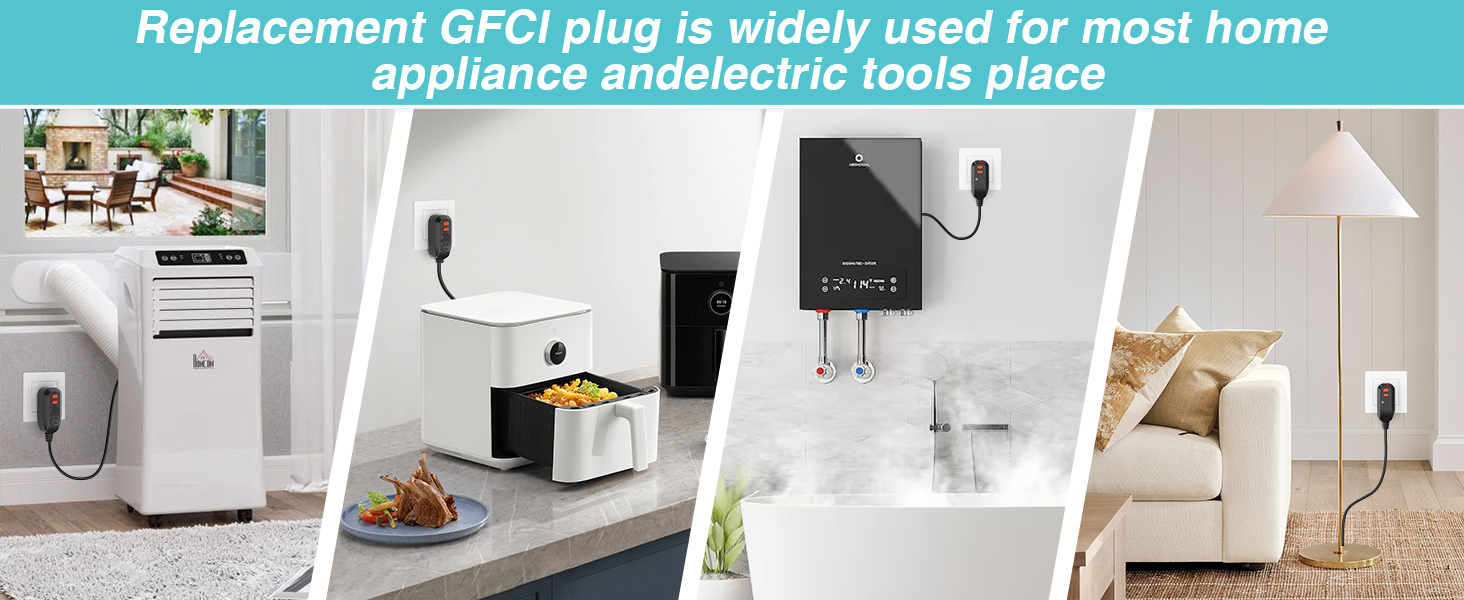 gfci replacement plug