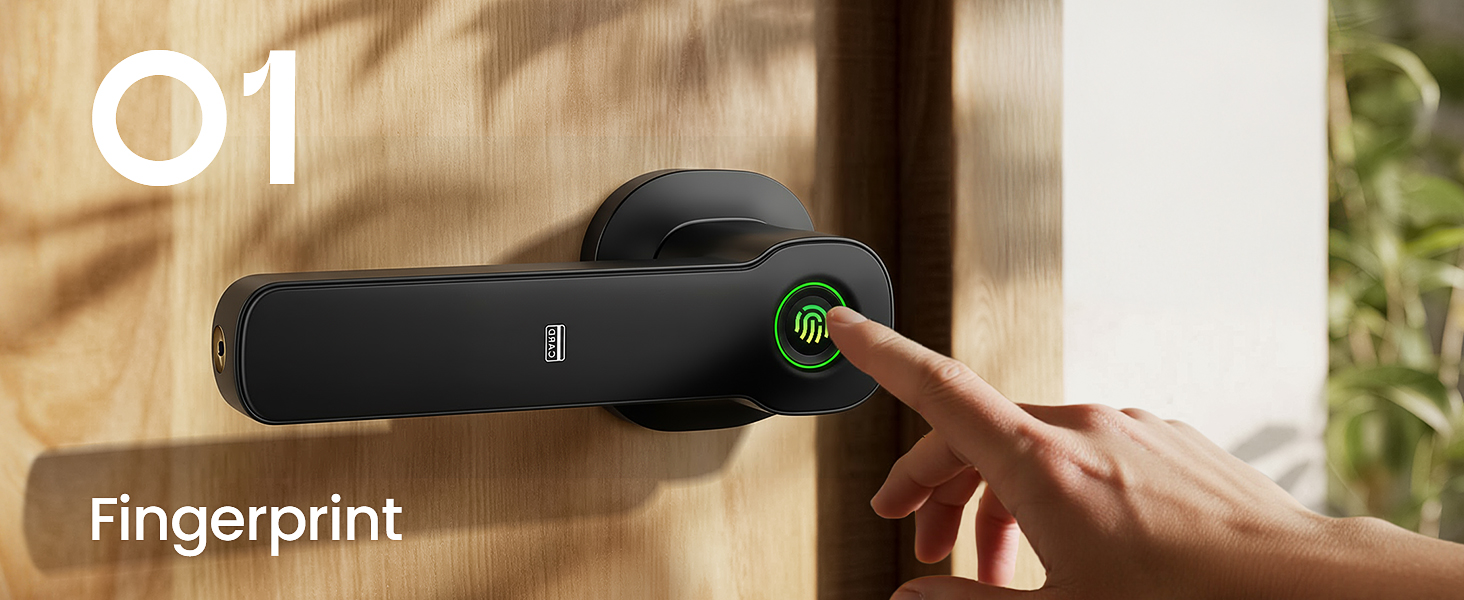 smart door lock fingerprint door lock