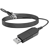 Hodeoo USB to RJ11 for Escort Radar Detector Power Cord – Compatible with Escort MAX 360,MAX 360c...