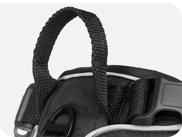 airtag dog harness integrated waterproof apple air tag holder dogs vest harnesses no-pull harness l