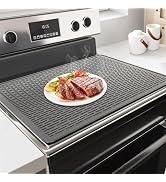 Silicone Stove Top Cover for Electric Stove, 28 * 20 inches Heat Non-Slip Resistant Glass Electri...