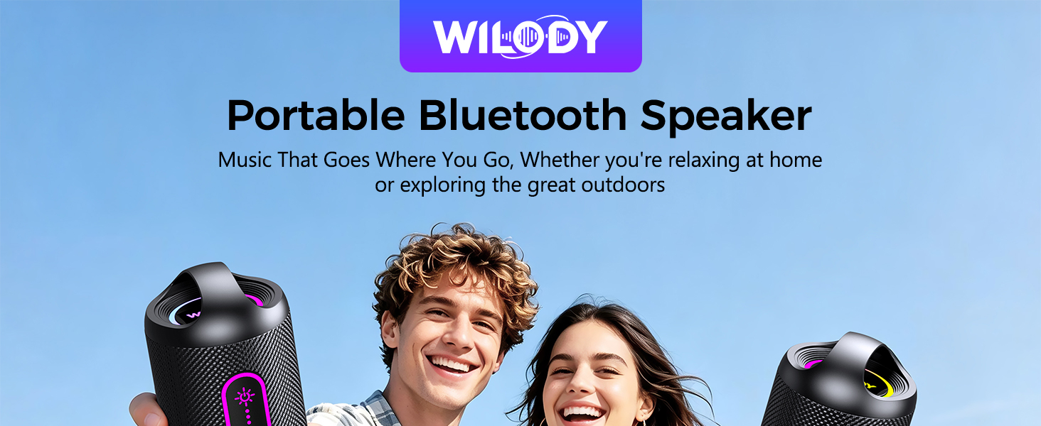 Wilody Speakers Bluetooth Wireless