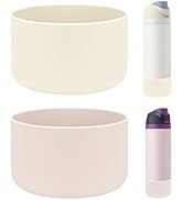 HEYSKAY 2PCS Silicone Boot for Owala Flask Water Bottle 24oz 32oz 40oz Anti-Slip Protective Sleev...