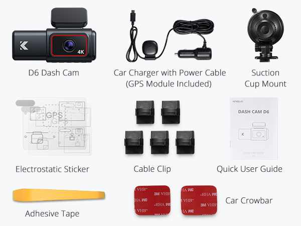 Front and Inside Dash Camera