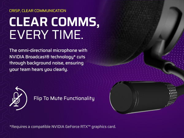 omnidirectional, omni, directional, mic, microphone, nvidia broadcast, high quality, hd, comms