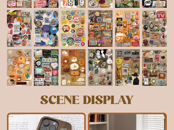 stickers vintage