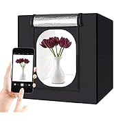 Bower Portable 24" Studio Light Box for Smartphones, DSLRs &amp; Compact Cameras - Foldable Design wi...