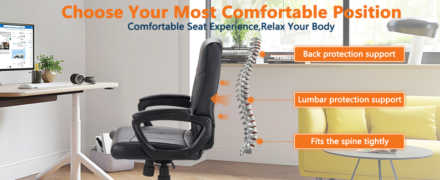 Leather Office Executive Chair