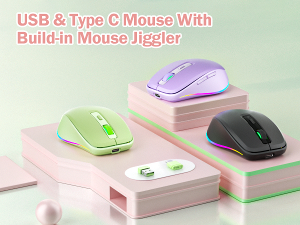 wireless mouse green
