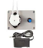 Gikfun 12V Adjustable Peristaltic Dosing Pump Liquid Metering Pump with Adapter for Aquarium Lab ...