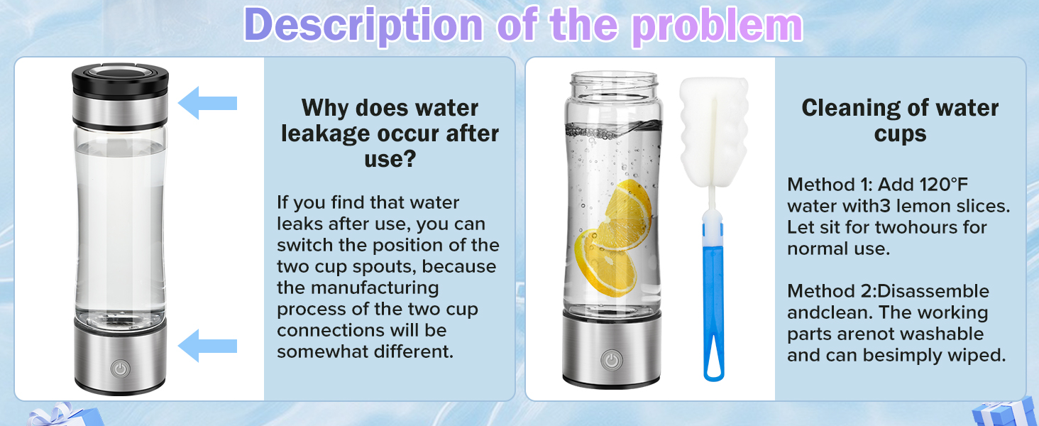 Hydrogen Water Bottle