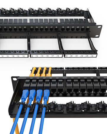 24port keystone patch panel