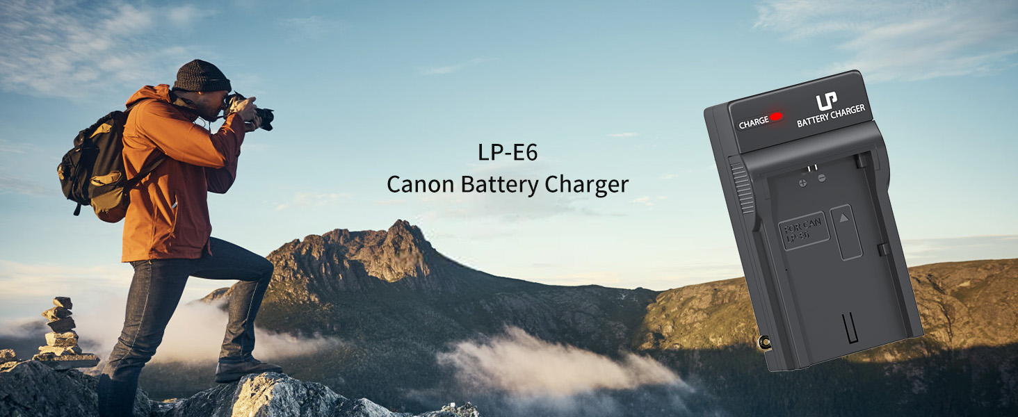 LP-E6 battery charger