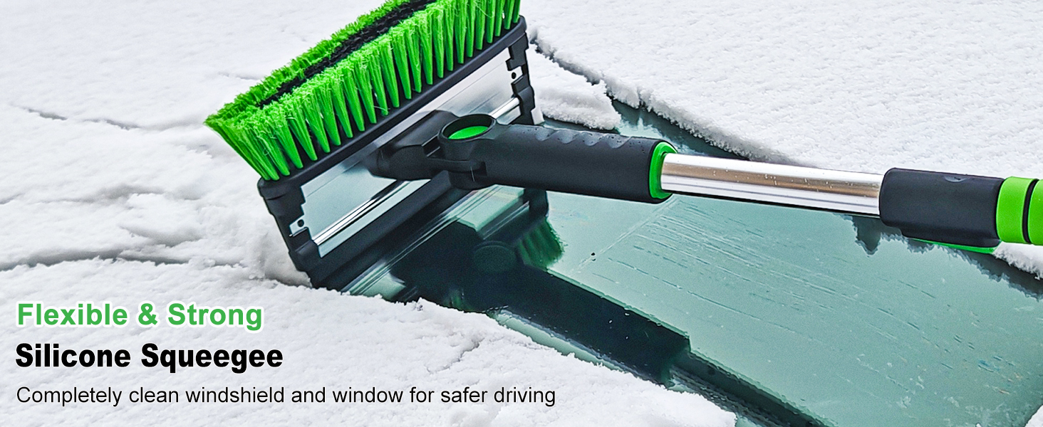 snow brush ice scraper