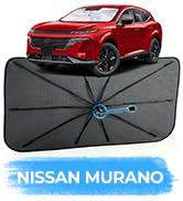 Car Windshield Sun Shade for Nissan Murano 2015-2026 –[Reflective Coated Fabric] Sunshade Umbrell...