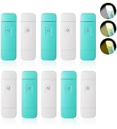 KunHe 10 Pack USB Rechargeable Reading Book Lights Bulk for Reading at Night Book Light Reading A...