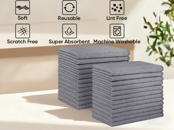 rags for cleaning house