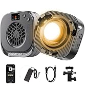 amaran Halo 100x Portable Video Light,100W Bi-Color COB Light CRI 96+, TLCI 97+ APP Control 2,700...