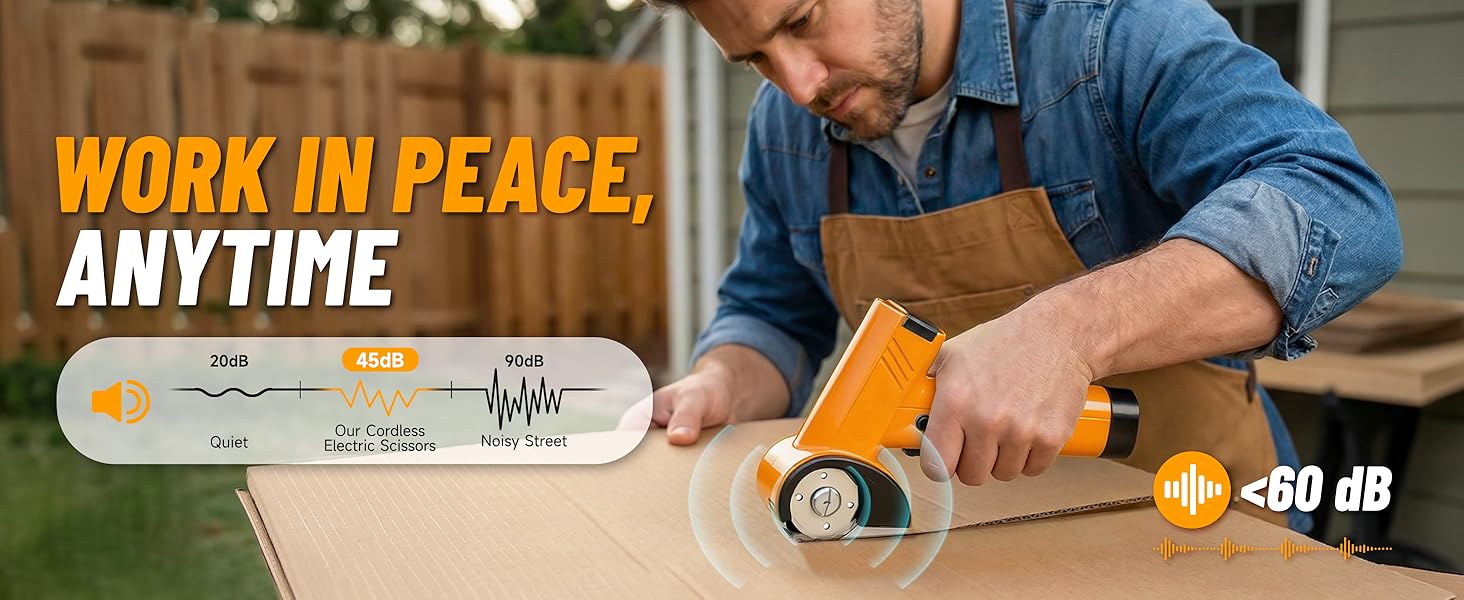 rechargeable cardboard cutter