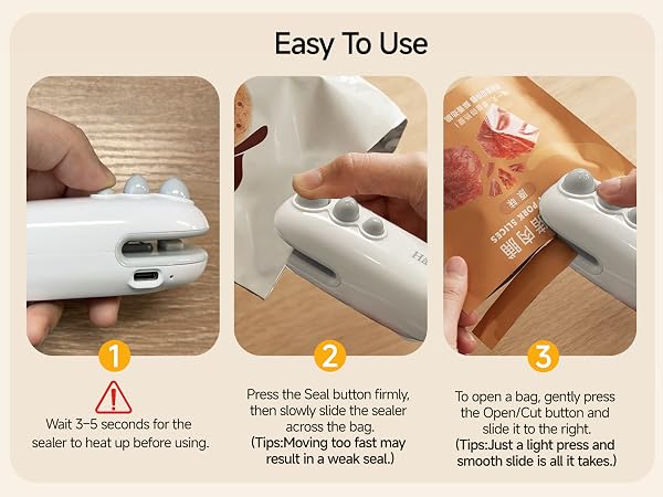 heat sealer with cutter