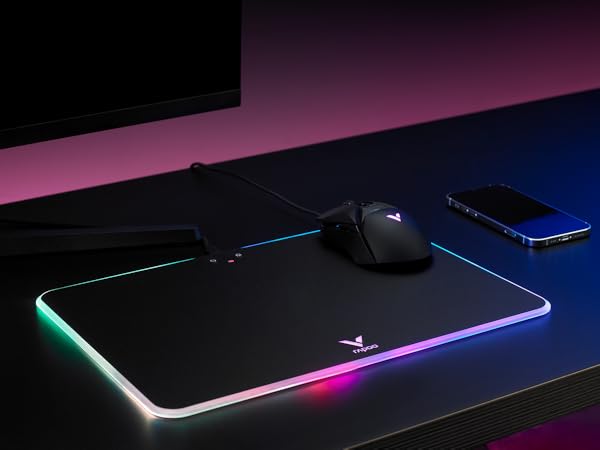 V10RGB WIRELESS CHARGING MOUSE MAT