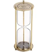 SuLiao Metal Empty Hourglass Sand Timer Set:Large Brass Frame Sand Watch,Reloj De Arena,Vintage H...