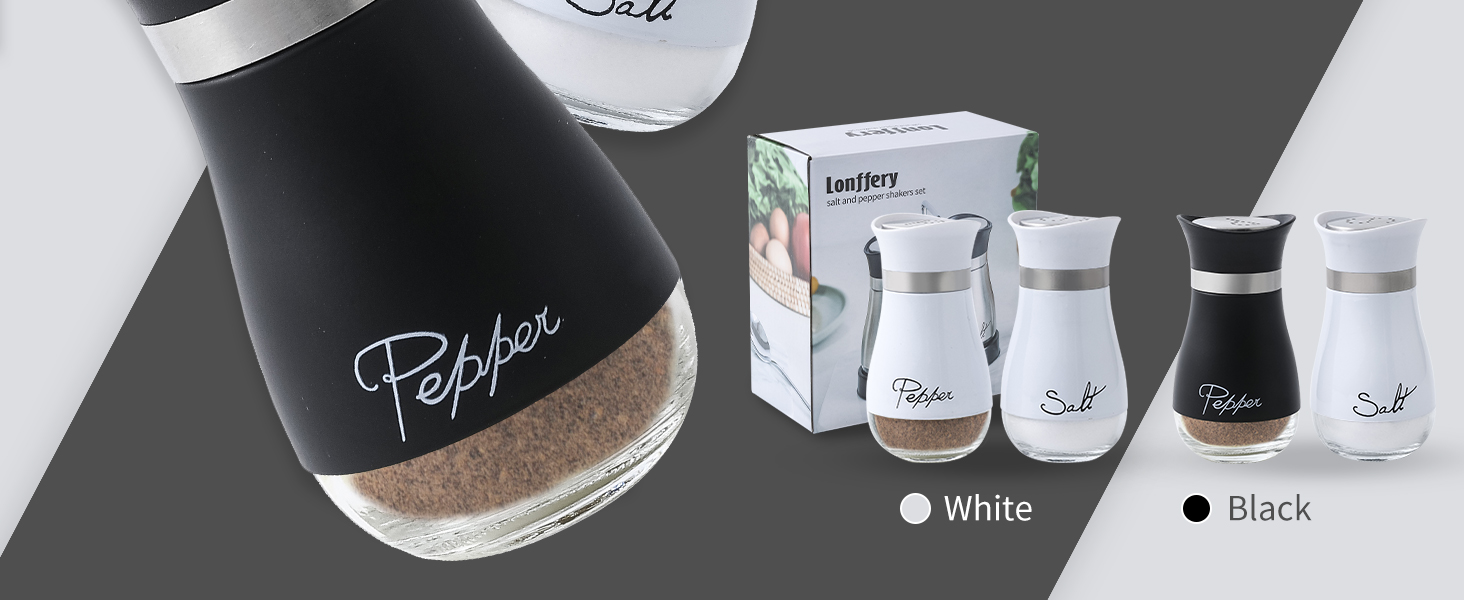 salt and pepper shakers