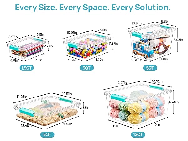 Plastic Storage Bins