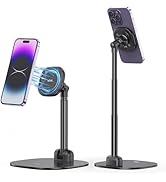 VRIG Magnetic Desk Phone Stand for Office/Home 360°Rotation Phone Holder with Magnetic Ring Heigh...