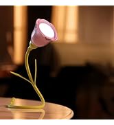 magical JD Birthday Gifts for Women,Roses Flower Lamp Rechargeable Cordless Led Reading Light,3-C...