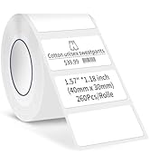 Rongta Label Tape for R22, Standard Laminated Thermal Label Tape Replacement, Waterproof, Oil-Pro...