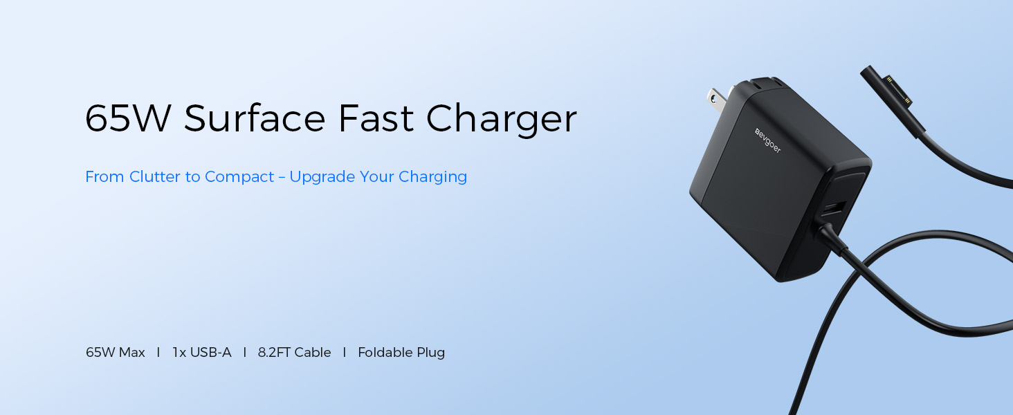 65W Surface Charger